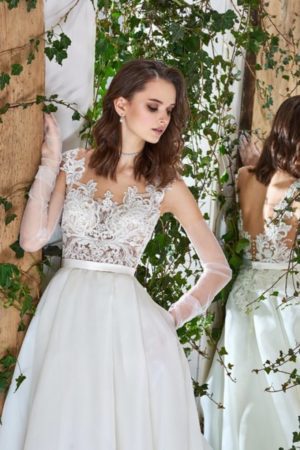 <span style="color: #000000;"><strong><a style="color: #000000;" href="https://stylnaya.ru/product_brand/papilio-wedding/">Papilio Wedding</a></strong></span><br>Платье свадебное 1833L Камелия