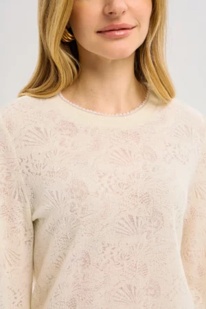 <span style="color: #000000;"><strong><a style="color: #000000;" href="https://stylnaya.ru/product_brand/alexander-bogdanov/">Alexander Bogdanov</a></strong></span><br>  Alexander Bogdanov Джемпер "Кружево времен" Артикул 22-03-074
